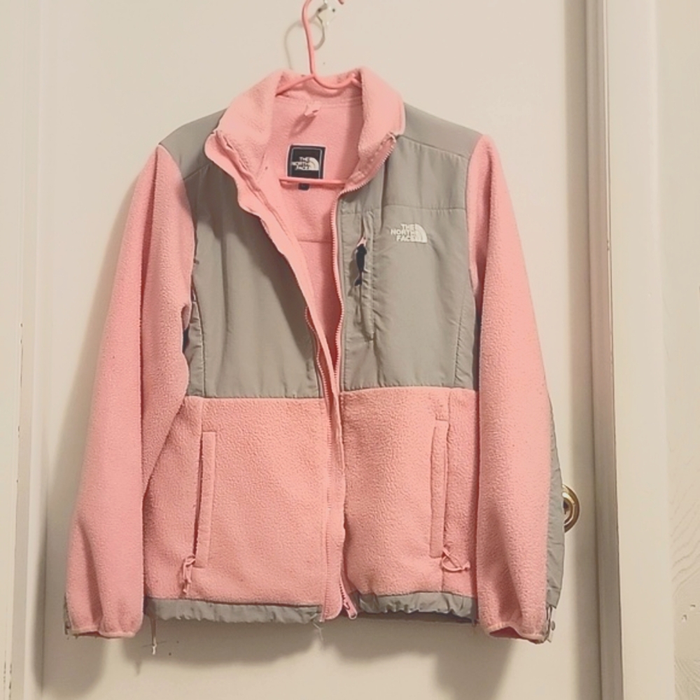 Pink Northface jacket , size L